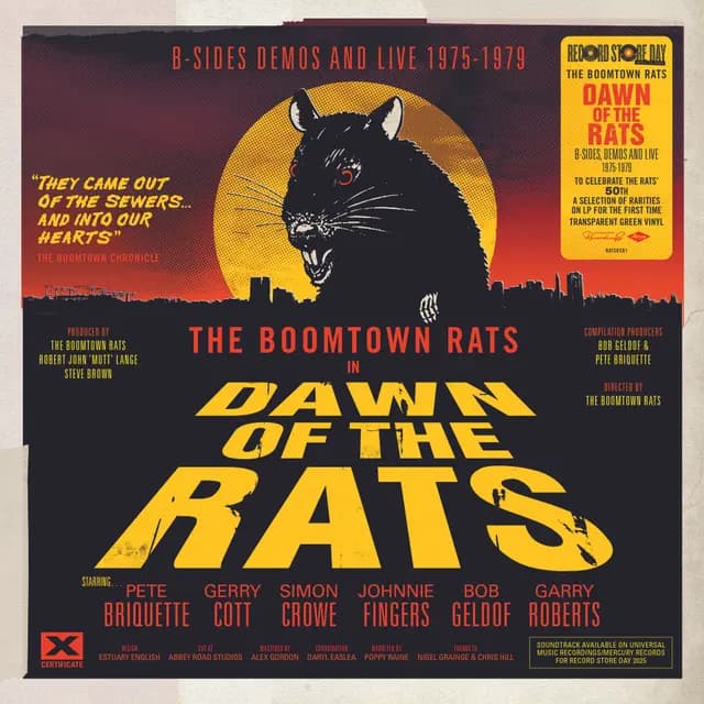 Dawn of the Rats B-Sides Demos And Live 1975-1979